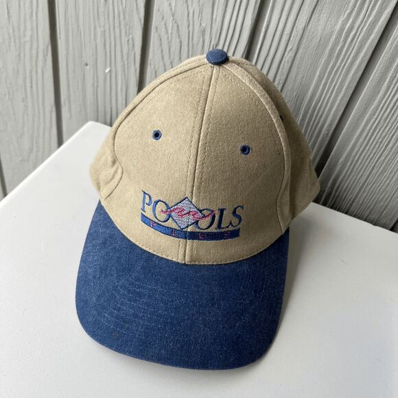VTG 90s Deadstock Nissun Embroidered Pools Plus Hat Cap Adjustable - Picture 4 of 7
